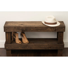 Wood Shoe Storage Bench Bring Classic Style and Additional Seating To your Space