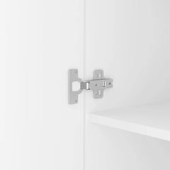 White 71" Kitchen Pantry Adds Extra Storage And A Clean-Lined, Modern Look To Your Space