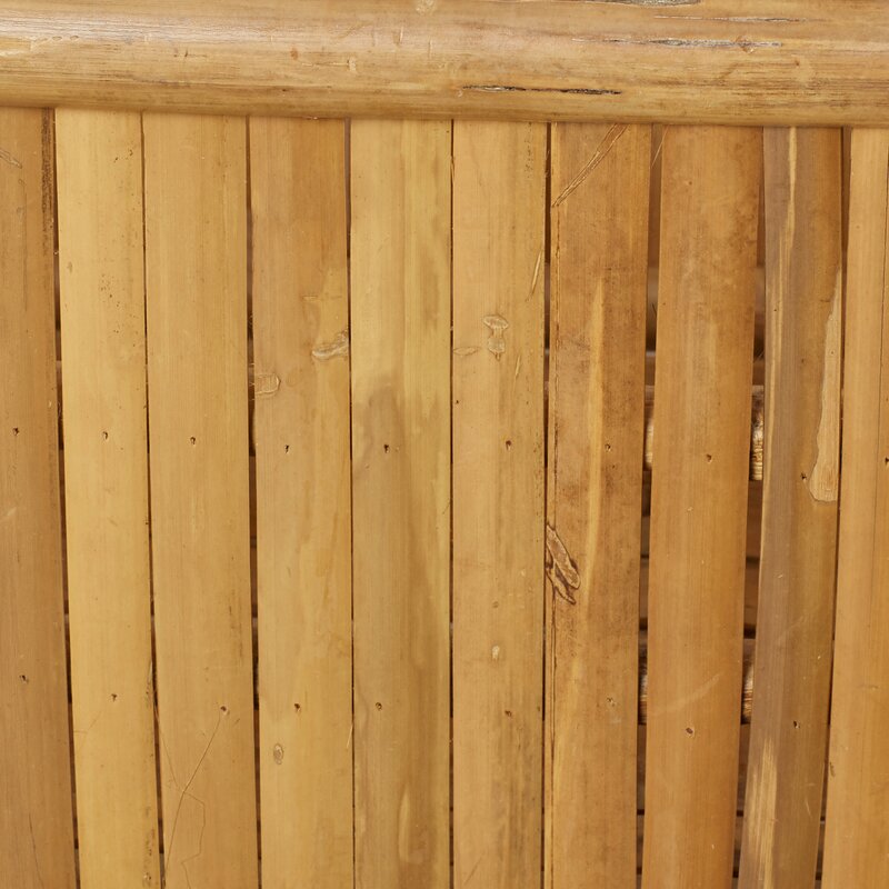 Gerhard Solid Wood Flip Top Storage Bench Durable Bamboo Roots