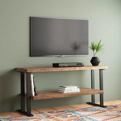 TV Stand for TVs up to 60" Updates your Space with a Sleek Modern Design