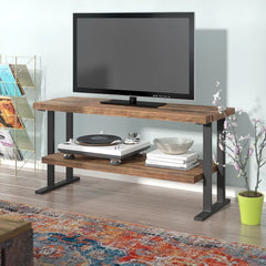 TV Stand for TVs up to 60" Updates your Space with a Sleek Modern Design