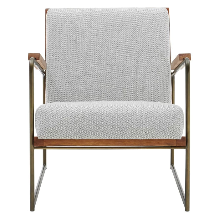 27.5'' Wide Armchair Solid Wood Modern Furnishings with An Artisanal Edge