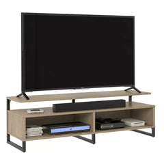 Golden Oak Gilmore TV Stand for TVs up to 65" with Cable Management