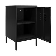 Black Gioia 27.17'' Tall Steel End Table Perfect for Living Room