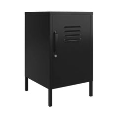 Black Gioia 27.17'' Tall Steel End Table Perfect for Living Room