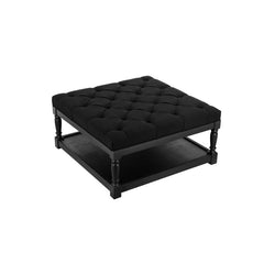 17" H x 36" W x 36" D Upholstered Storage Bench this Upholstered Bench is Beautifully Crafted from Solid Wood with A Tufted, Amply Padded Top