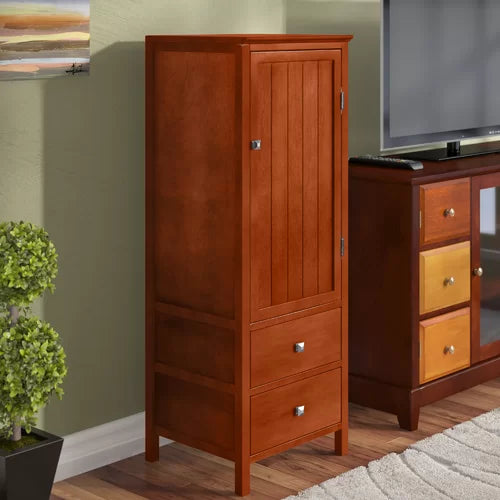 Glasco 47.44'' Tall 1 - Door Accent Cabinet Adding This Classic Accent Cabinet To Your Dining Room