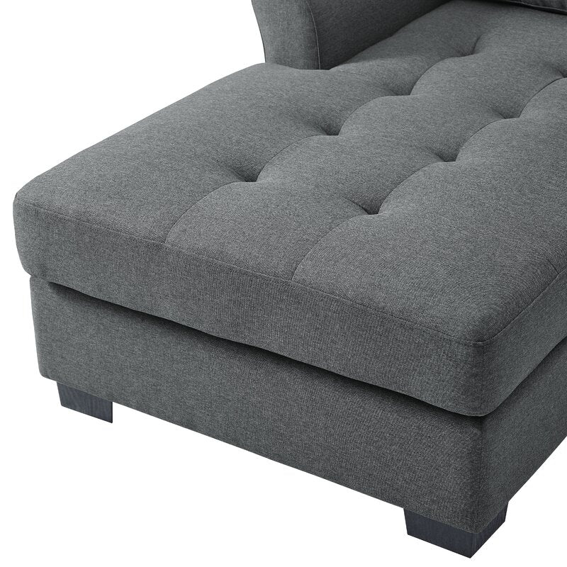 Glenvar Chaise Lounge Gray Suitable for Living Room