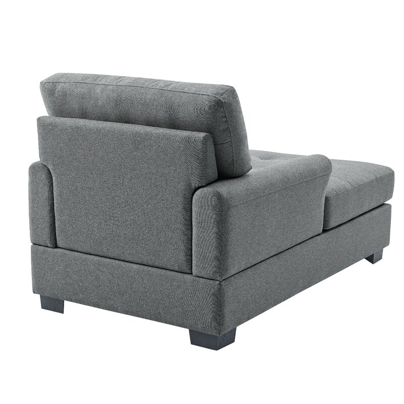 Glenvar Chaise Lounge Gray Suitable for Living Room