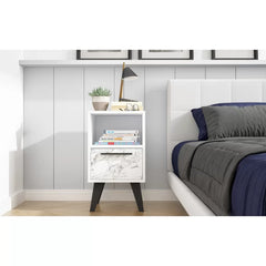 Gorby 23.03'' Tall 1 - Drawer Nightstand Modern Style Perfect for Bedside