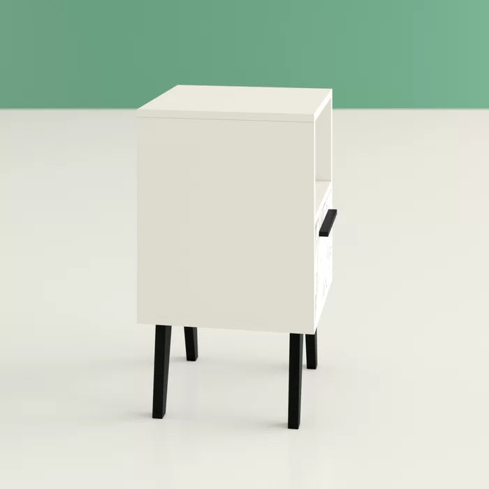 Gorby 23.03'' Tall 1 - Drawer Nightstand Modern Style Perfect for Bedside