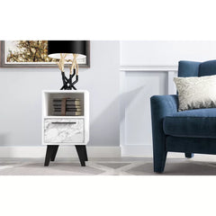 Gorby 23.03'' Tall 1 - Drawer Nightstand Modern Style Perfect for Bedside