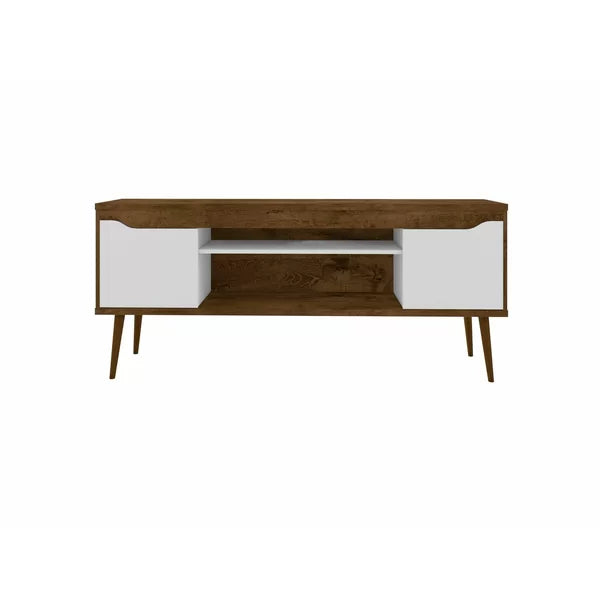 Rustic Brown/White Gordonville TV Stand for TVs up to 60"
