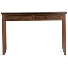 Brown Gosport 46'' Console Table Provide Ample Storage Space for Important Papers, Office Supplies, or Keys