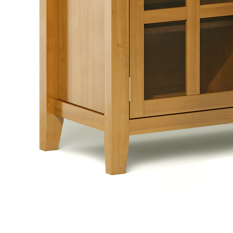 Honey Brown Gosport 54'' Wide 6 Drawer Sideboard Hand Finished
