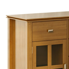 Honey Brown Gosport 54'' Wide 6 Drawer Sideboard Hand Finished