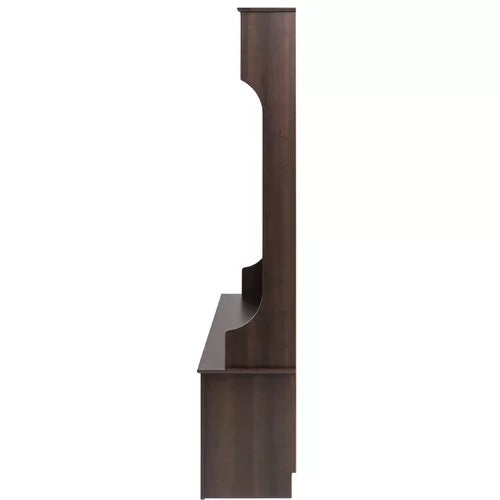 Espresso Gracie 60'' Wide Hall Tree with Bench Constructed from Non Toxic
