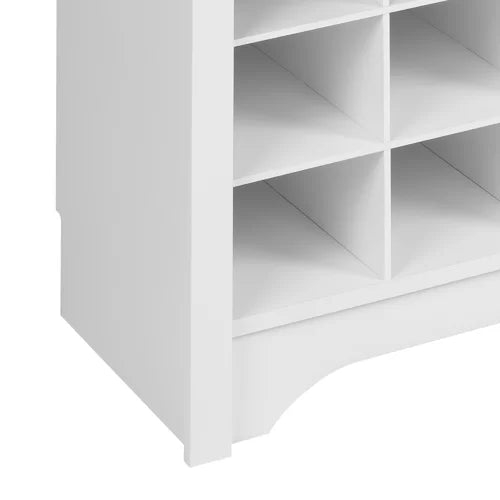 Gracie 60'' Wide Hall Tree with Bench White Indoor Aesthetic Design