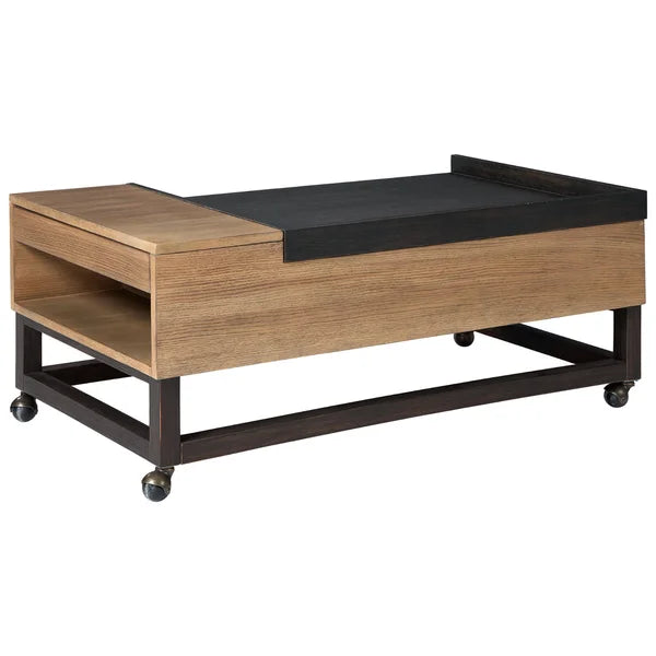 Solid Wood Graicen Lift Top Coffee Table with Storage