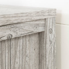 Seaside Pine 6 Drawer 59.25'' W Providing Plenty of Storage Space 6 Practical Drawers with Metal Handles