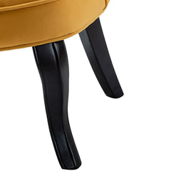 1 - Mustard Velvet Tufted Velvet Side Chair Side Chair Brings A Bit Of Glam and A Hint Of Elegance Whether it's in Your Living Room,