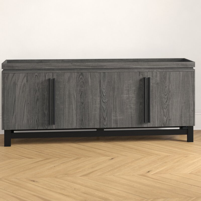 Weathered Gray Grenshaw 70.75'' Wide Sideboard