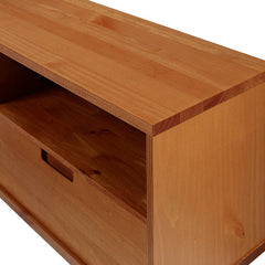 Grindle Solid Wood TV Stand for TVs up to 80" Bringing Mid Century Modern Flair