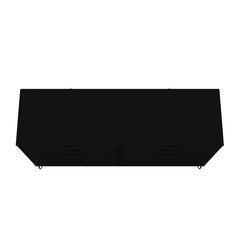 Black Grisby 10 Drawer 69.72'' W Double Dresser Crafted from Engineered Wood