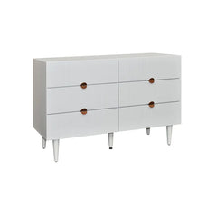 Grovelle 6 Drawer 47'' W Double Dresser Modern Style for your Bedroom Perfect for Bedside