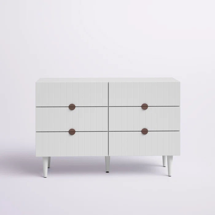 Grovelle 6 Drawer 47'' W Double Dresser Modern Style for your Bedroom Perfect for Bedside