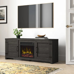 Guadalupe TV Stand for TVs up to 65" with Fireplace Included Indoor Design