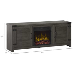 Guadalupe TV Stand for TVs up to 65" with Fireplace Included Indoor Design