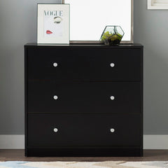 3 Drawer 28.5'' W Dresser Three Drawers Offer Plenty of Space for Storing your Shirts, Socks, Sweaters, and Jeans Perfect for Organize