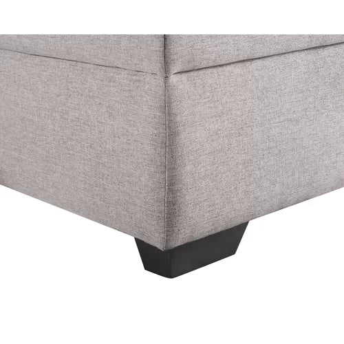 Light Gray Gunnar 85" Wide Reversible Sleeper Sofa & Chaise Design