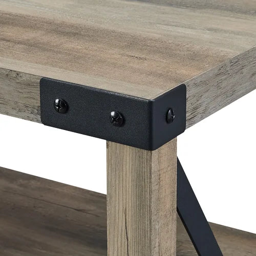 Gray Wash Gwen TV Stand for TVs up to 75" Style and Functionality Design