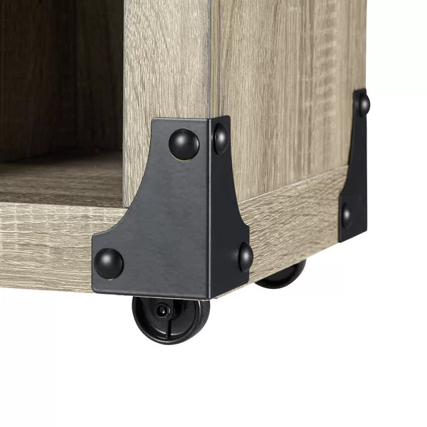 Gwynn TV Stand for TVs up to 42" with Fireplace Included Cable Management