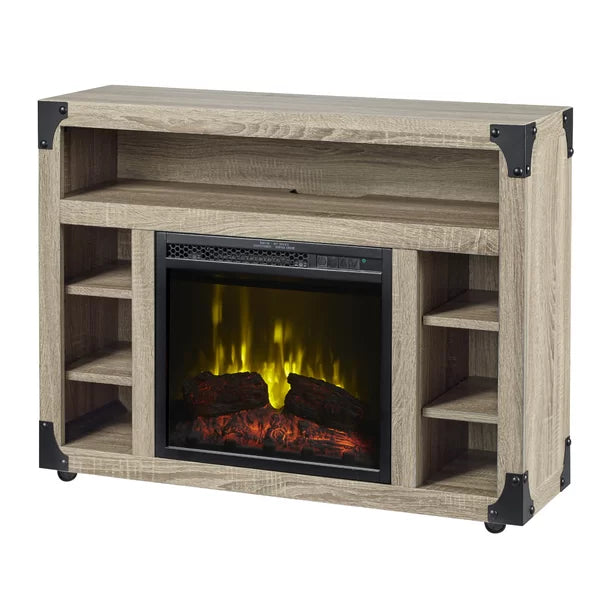 Gwynn TV Stand for TVs up to 42" with Fireplace Included Cable Management