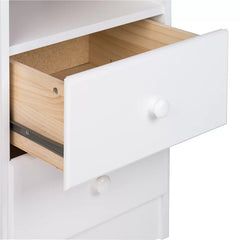White Hadia 6 Drawer 20'' W Lingerie Chest Features a Clean-Lined Design