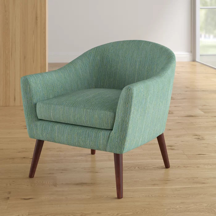 Green Polyester Blend 31.63'' Wide Tufted Removable Seat Cushion Kick Back and Relax in Style