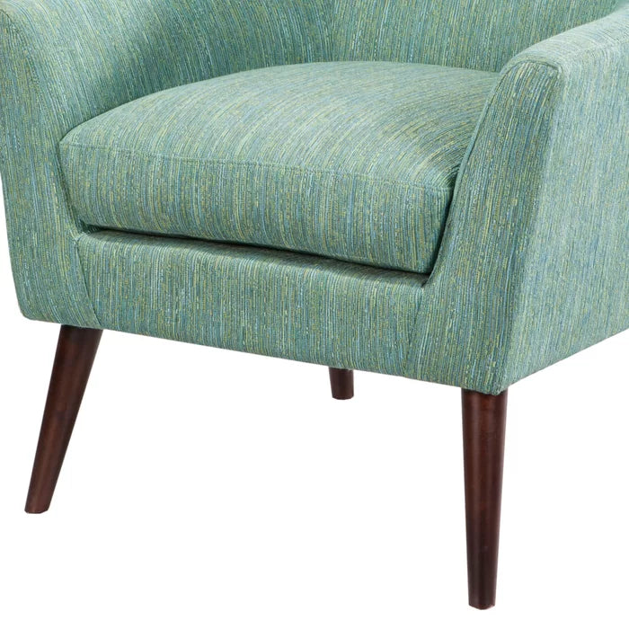 Green Polyester Blend 31.63'' Wide Tufted Removable Seat Cushion Kick Back and Relax in Style