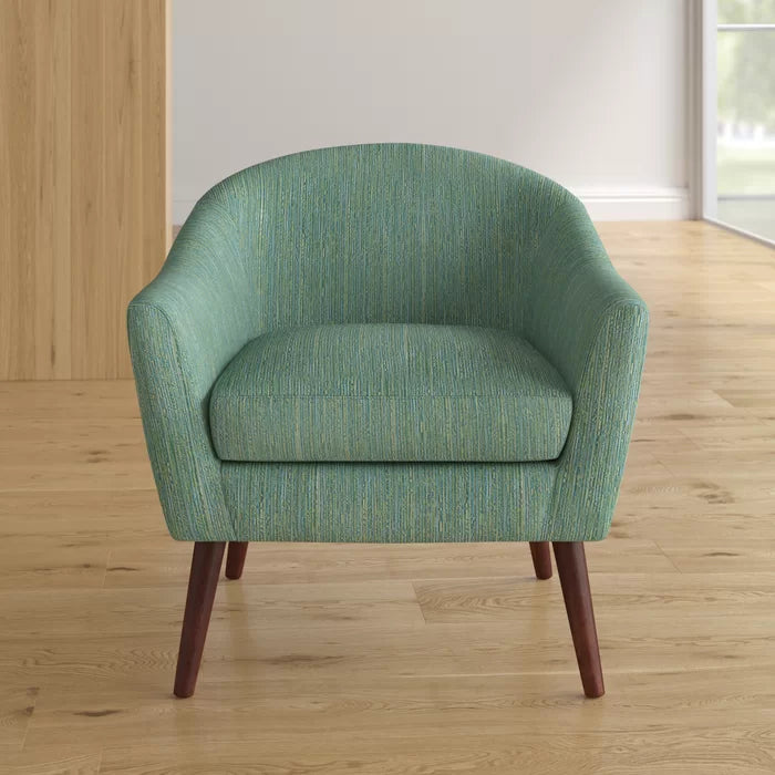 Green Polyester Blend 31.63'' Wide Tufted Removable Seat Cushion Kick Back and Relax in Style