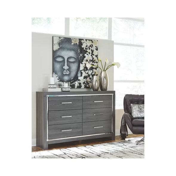 Halesworth 6 Drawer 60.67'' W Double Dresser Smooth-Gliding Drawers