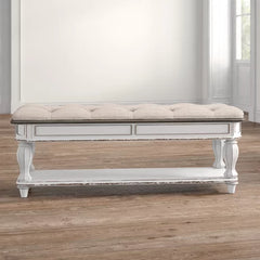Solid Wood Storage Bench weights of up to 300 lbs. Perfect For Entryway