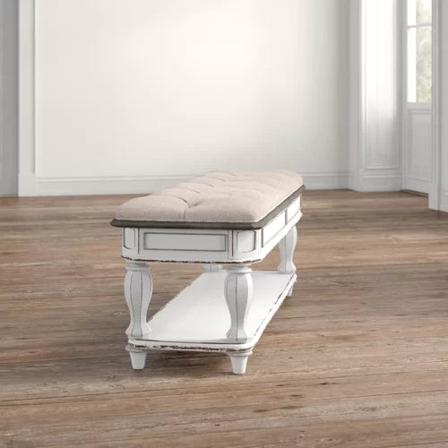 Solid Wood Storage Bench weights of up to 300 lbs. Perfect For Entryway