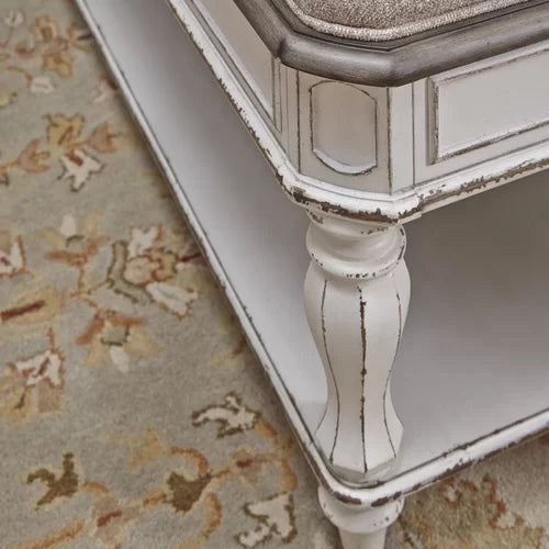 Solid Wood Storage Bench weights of up to 300 lbs. Perfect For Entryway
