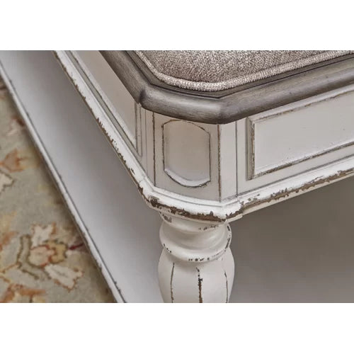Solid Wood Storage Bench weights of up to 300 lbs. Perfect For Entryway