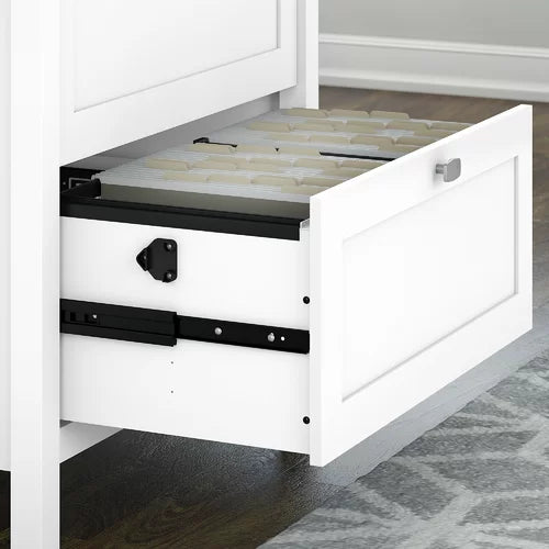 Hargreaves 30.78'' Wide 2 Drawer Lateral Filing Cabinet Bring Contemporary Style