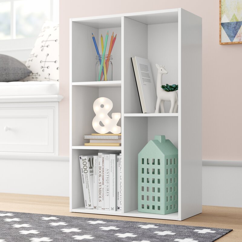 31.5'' H x 19.5'' W Standard Bookcase Whether you Want to Organize your Collection of Art Books or Start your Own Mini Library