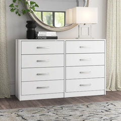 Harmonsburg 8 Drawer 52.72'' W Double Dresser Design