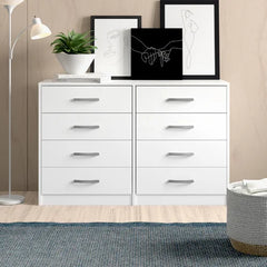 Harmonsburg 8 Drawer 52.72'' W Double Dresser Design
